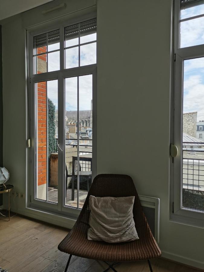 Suite De L'Etape - Vue Cathedrale Reims Zewnętrze zdjęcie